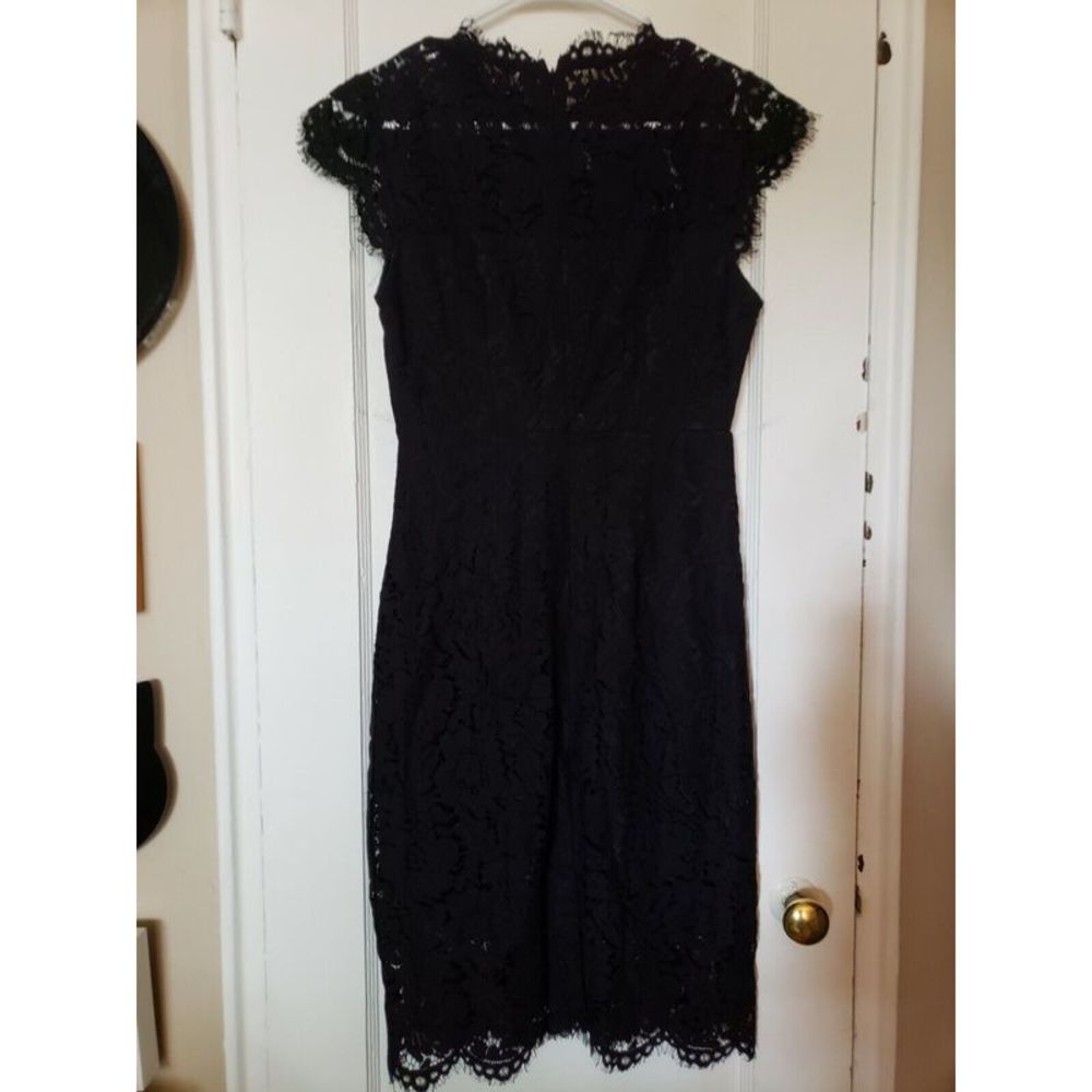 Elegant Black Lace Dress